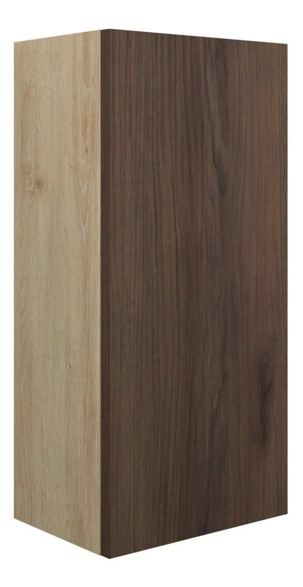 Novello Halvra 300mm Slim Base Unit - Warm Walnut (Oak Cab)