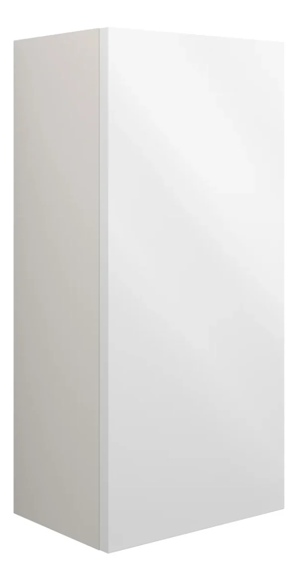 Novello Halvra 300mm Slim Base Unit - White Gloss (Grey Cab)