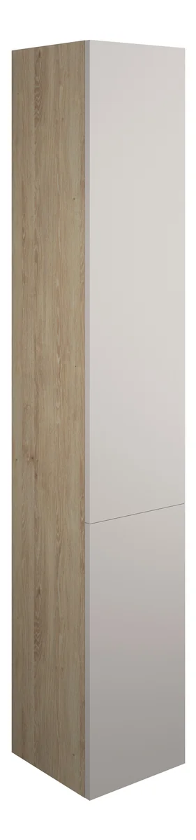 Novello Halvra 300mm Tall Unit - Matt Dove Grey (Oak Cab)