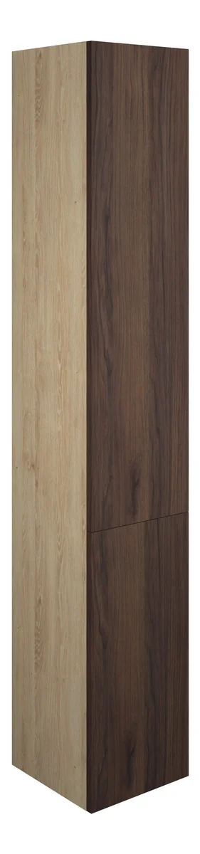 Novello Halvra 300mm Tall Unit - Warm Walnut (Oak Cab)