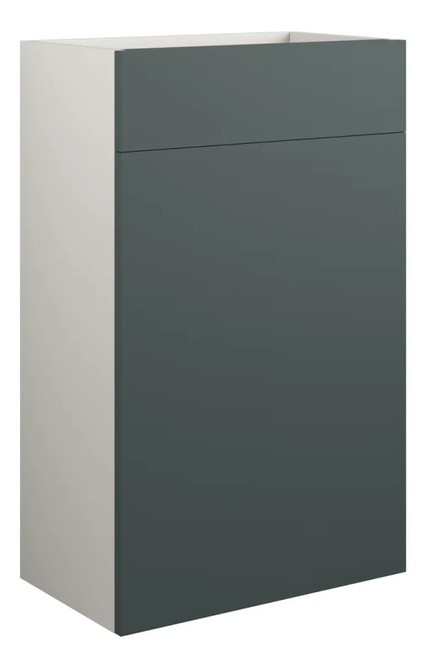 Novello Halvra 500mm Standard Wc Unit - Matt Green (Grey Cab)