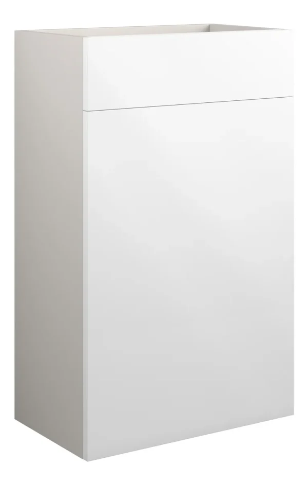 Novello Halvra 500mm Standard Wc Unit - White Gloss (Grey Cab)