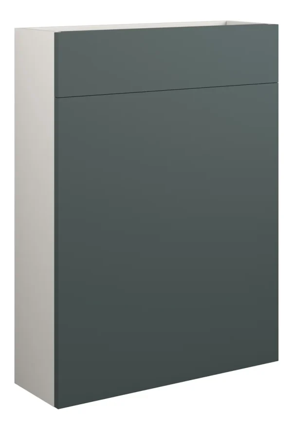 Novello Halvra 600mm Slim Wc Unit - Matt Green (Grey Cab)