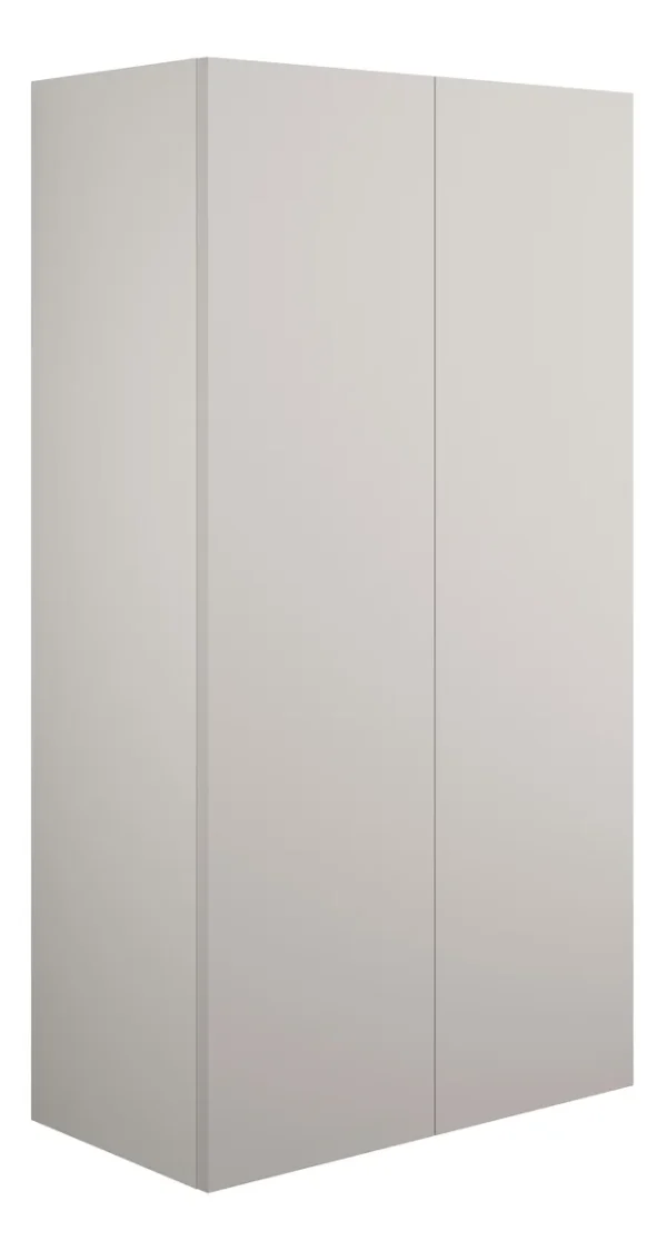 Novello Halvra 600mm Standard 2 Door Storage Unit - Matt Dove Grey (Grey Cab)
