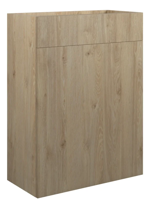 Novello Halvra 600mm Standard Wc Unit - Havana Oak (Oak Cab)