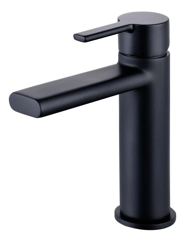 Novello Invara Basin Mixer - Matt Black