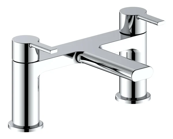 Novello Invara Bath Filler - Chrome