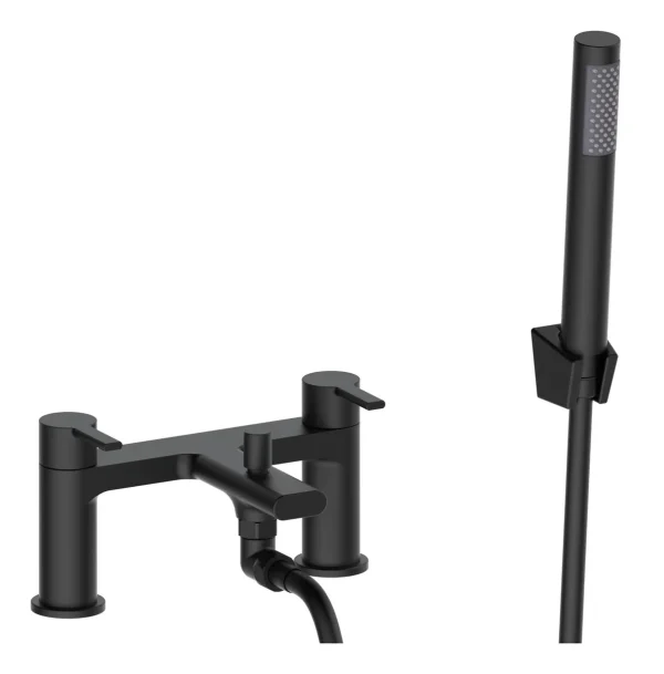 Novello Invara Bath/Shower Mixer - Matt Black