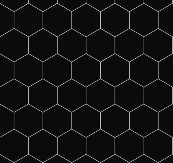 Fibo Urban - Black Silk (Hexagonal) - Pk/2