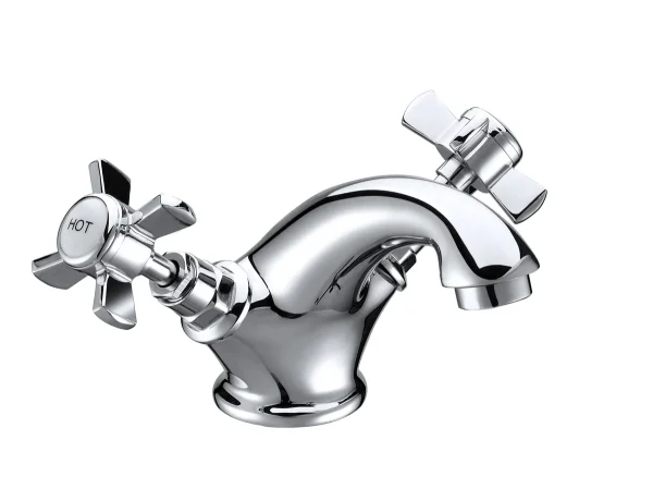 Novello Korixa Basin Mixer & Waste - Chrome