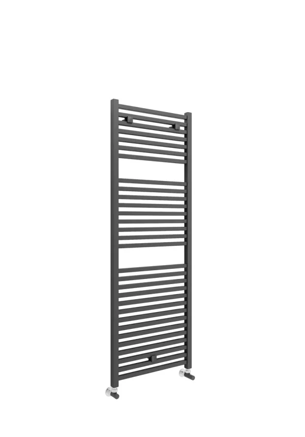 Novello Malvix Square Ladder Radiator (500 x 1420 x 30mm) - Anthracite