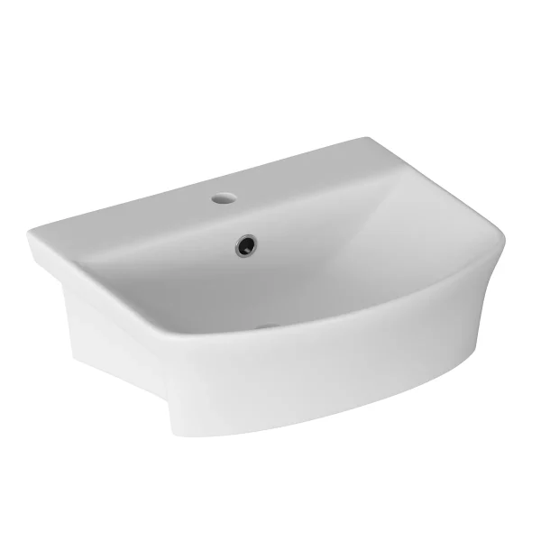 Novello Melvra 500 x 400mm 1TH Semi Recessed Basin