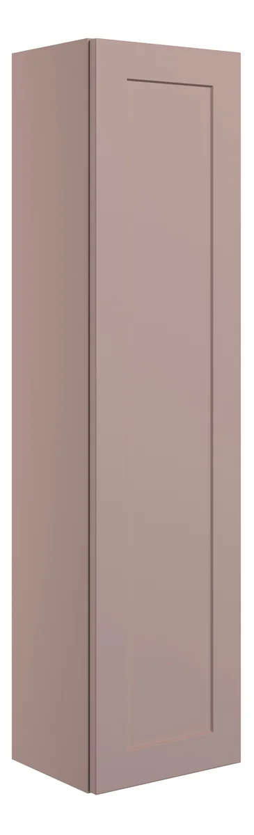 Novello Olvexa 300mm Wall Hung 1 Door Tall Unit - Matt Peony