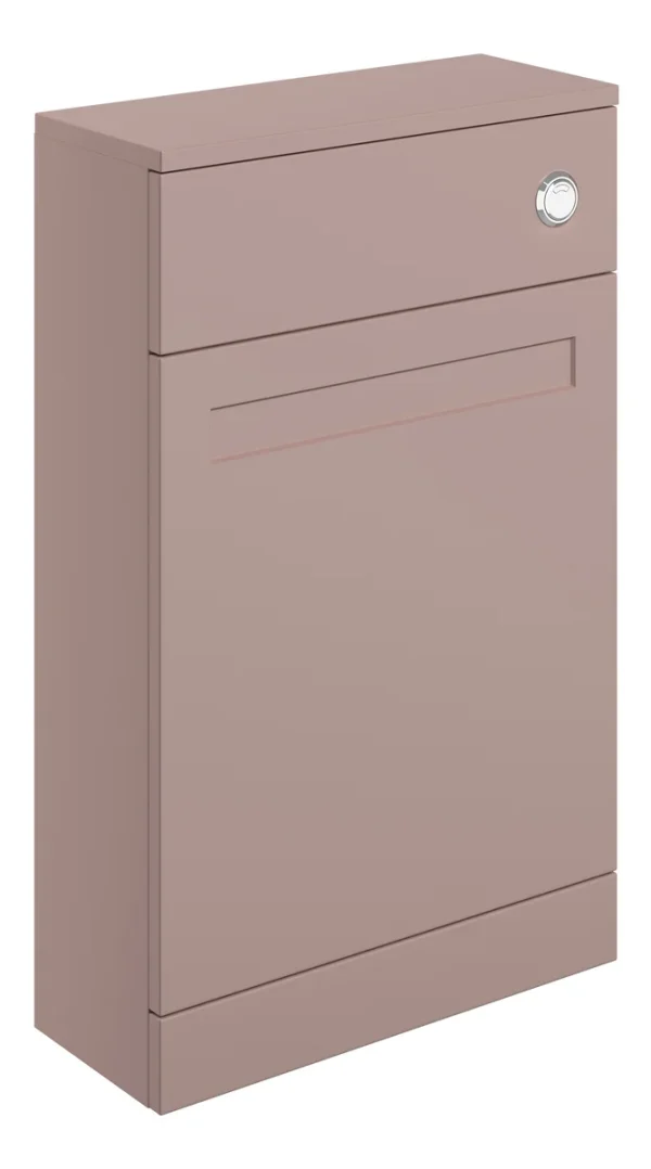 Novello Olvexa 500mm Floor Standing Wc Unit - Matt Peony