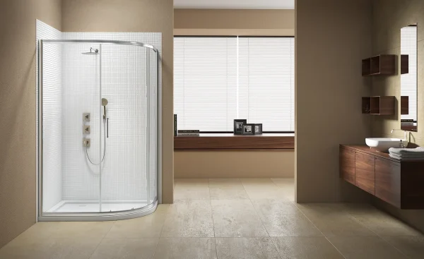 Merlyn Vivid Sublime 1000x800mm 1 Door Offset Quadrant