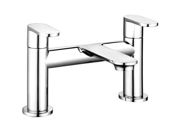 Novello Volvra Bath Filler - Chrome