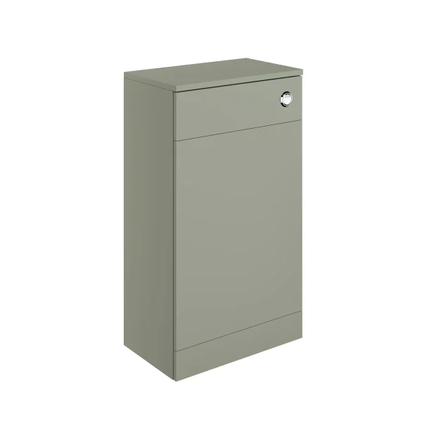 Novello Xalvex 500mm Wc Unit - Matt Olive Green