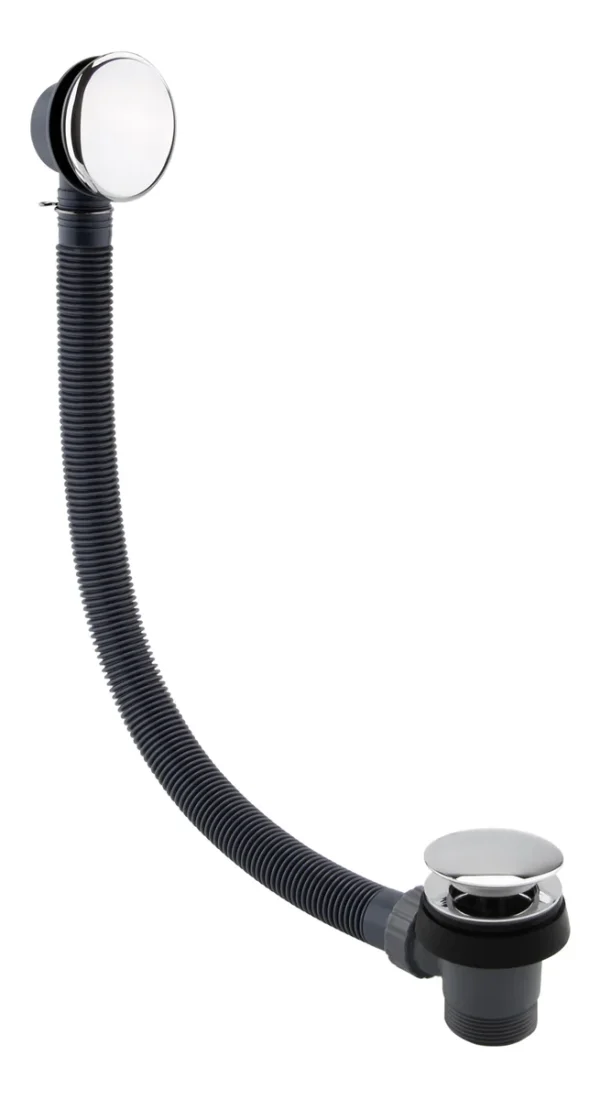 Novello Mushroom Click-Clack Bath Waste - Chrome