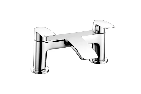 Novello Zalyra Bath Filler - Chrome