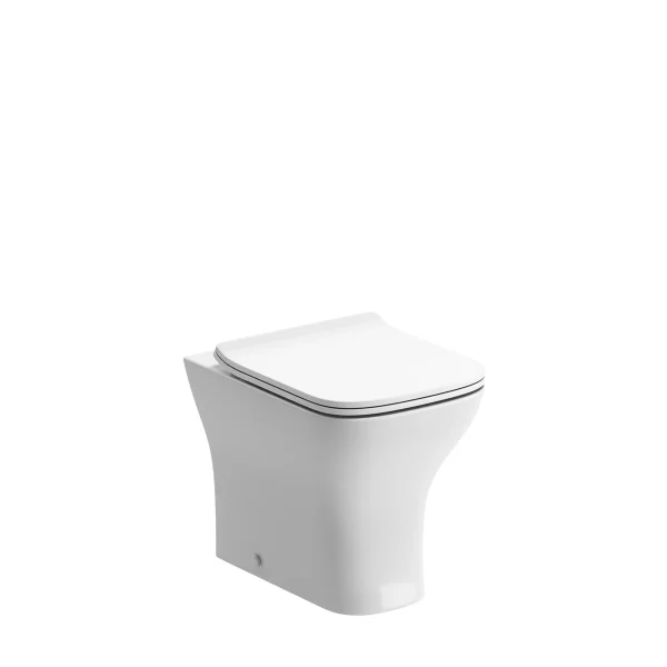 Novello Zelvex Rimless Back To Wall Wc & Slim Soft Close Seat