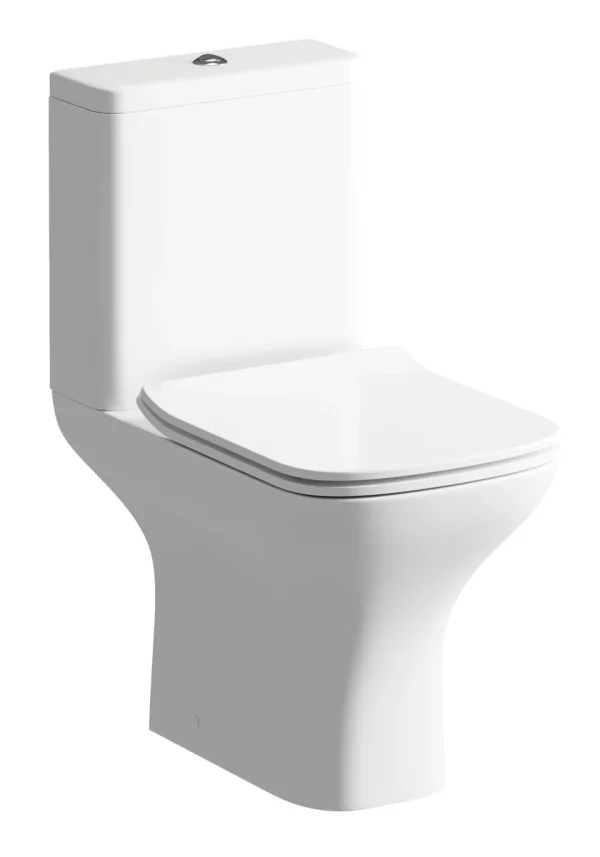 Novello Zelvex Soft Close Toilet Seat - White