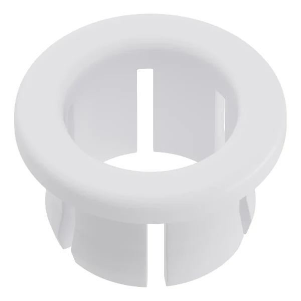 Novello Overflow Ring For Resin Basins - White