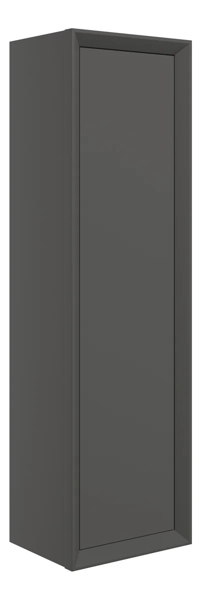 Novello Clarix 345mm Wall Hung 1 Door Tall Unit - Matt Clay