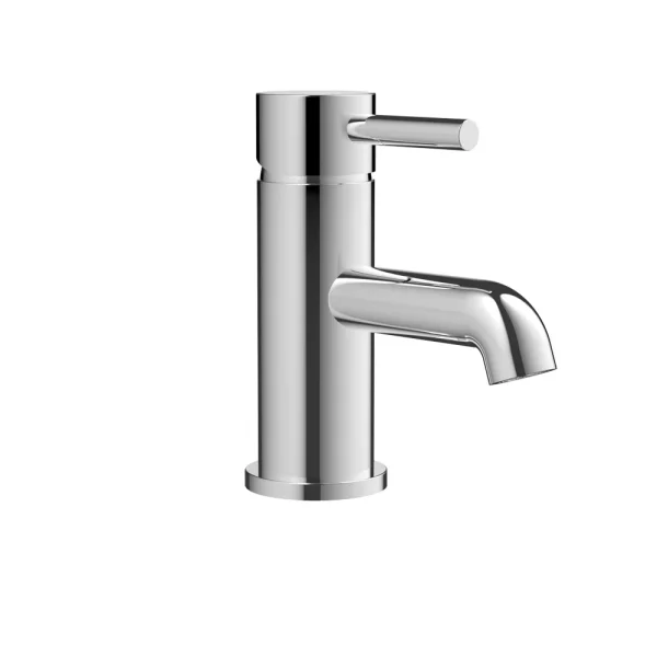 Novello Dovira Basin Mixer & Waste - Chrome