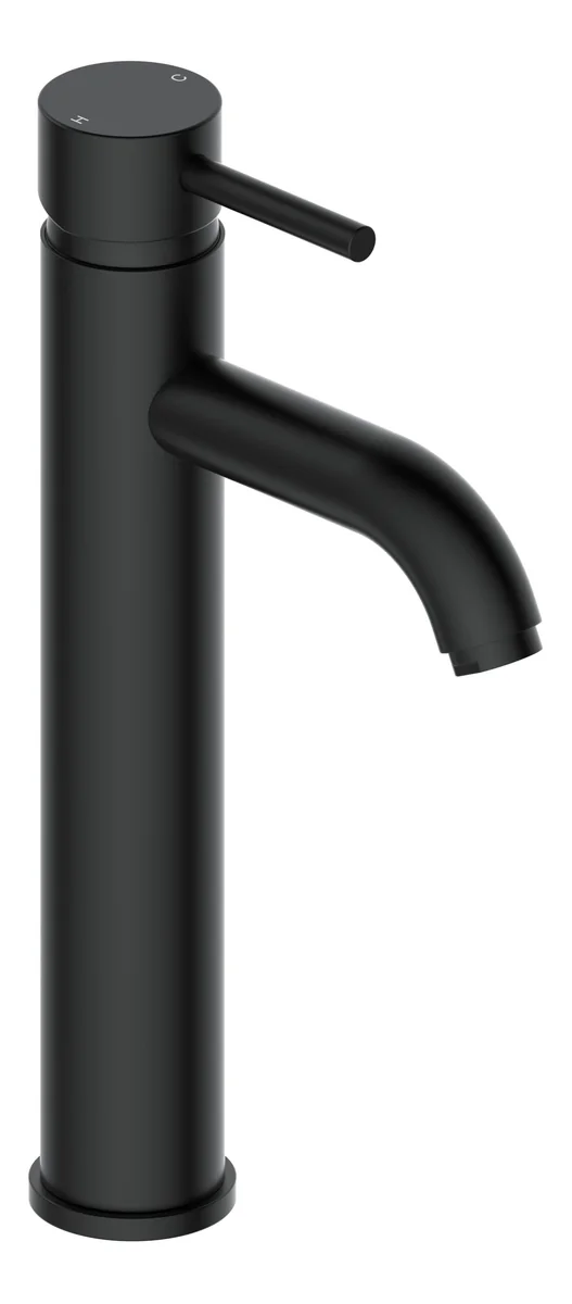 Novello Dovira Tall Basin Mixer - Matt Black