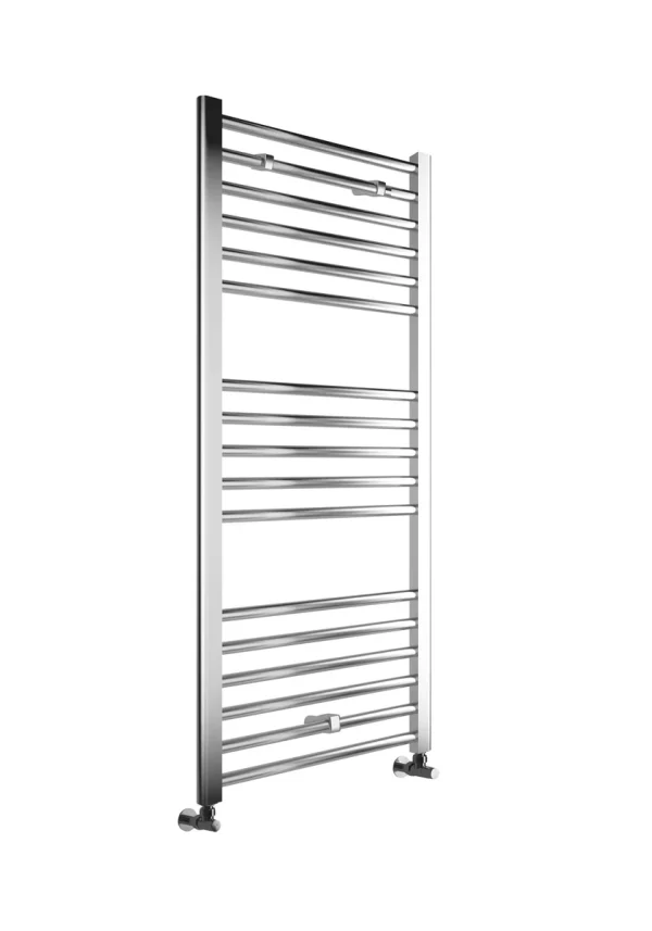 Novello Fenvra Straight 30mm Ladder Radiator (600 x 1200 x 30mm) - Chrome