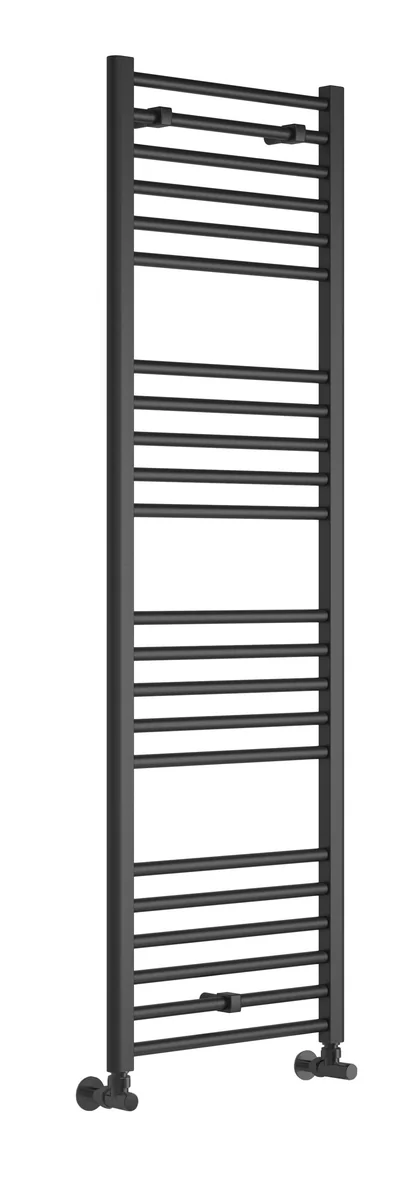 Novello Fenvra Straight 30mm Ladder Radiator (600 x 1600 x 30mm) - Anthracite