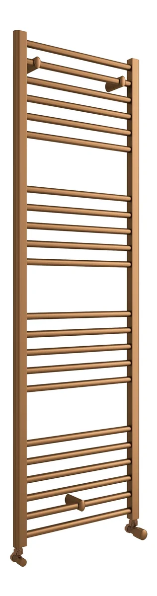 Novello Fenvra Straight 30mm Ladder Radiator (500 x 1600 x 30mm) - Brushed Bronze