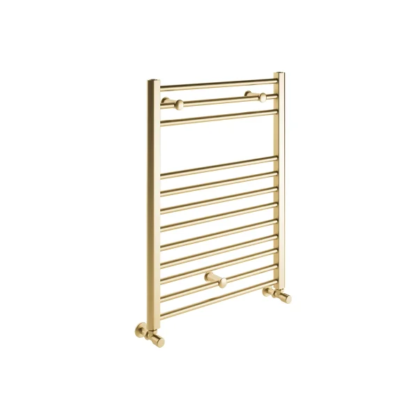 Novello Fenvra Straight 30mm Ladder Radiator (500 x 800 x 30mm) - Brushed Brass