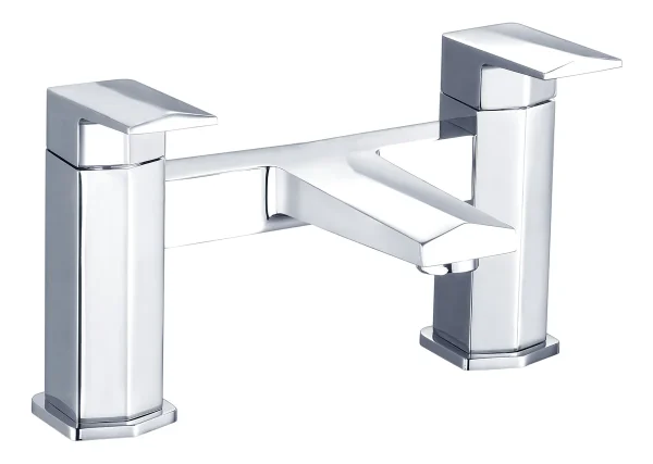 Novello Iravex Bath Filler - Chrome