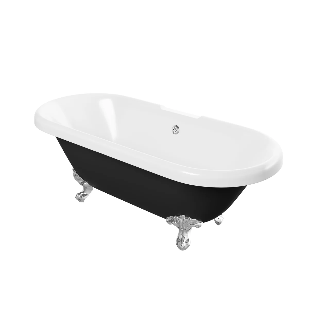 richmand-freestanding-1690x740x620mm-2th-bath-w-feet-black-1.webp