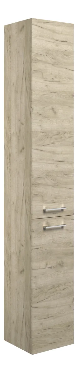 Novello Nolvra 350mm Floor Standing 2 Door Tall Unit - Oak