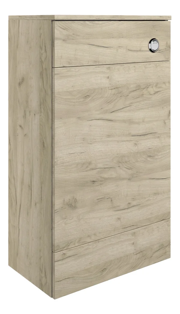 Novello Nolvra 500mm Floor Standing Wc Unit - Oak