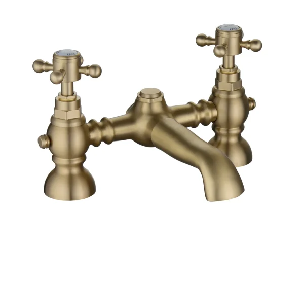 Novello Qalixa Bath Filler - Brushed Brass