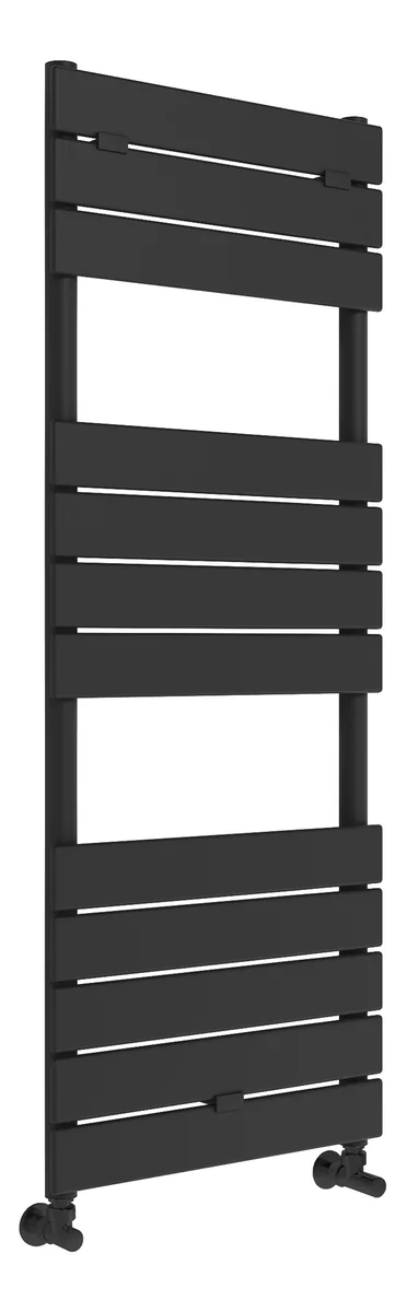 Novello Cerora Square Ladder Radiator (500 x 1200mm) - Black