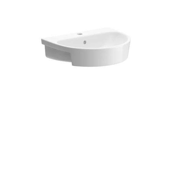 Novello Delvex 555 x 435mm 1TH Semi Recessed Basin