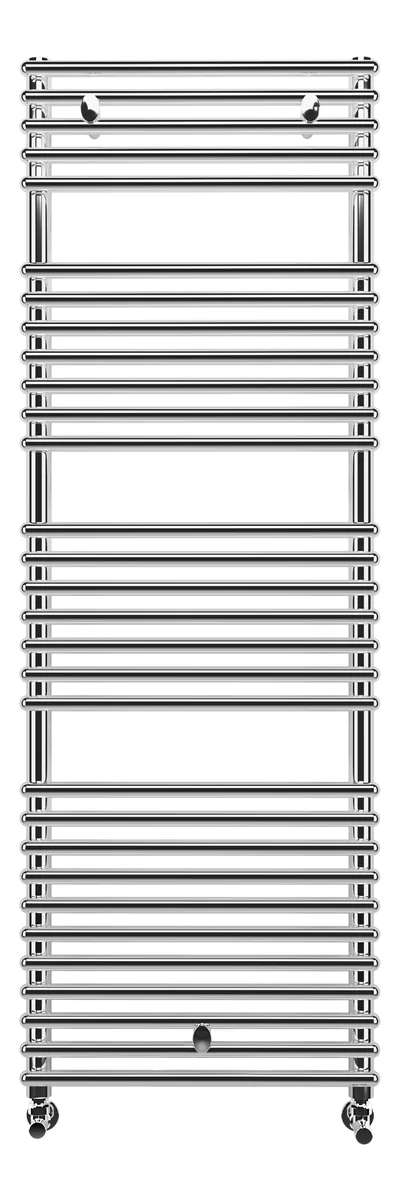 Novello Ivaris Round Ladder Radiator (500 x 1450mm) - Chrome
