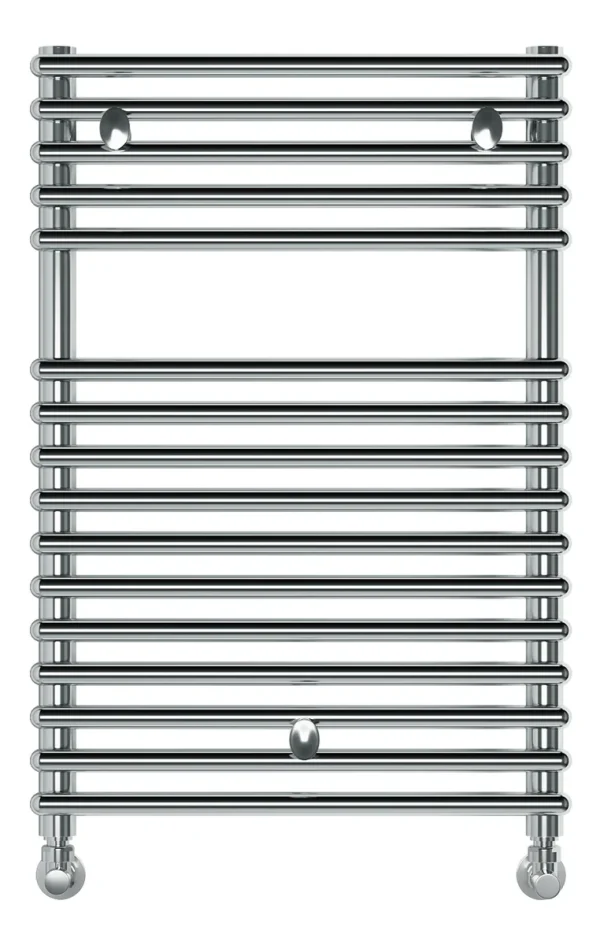 Novello Ivaris Round Ladder Radiator (500 x 730mm) - Chrome