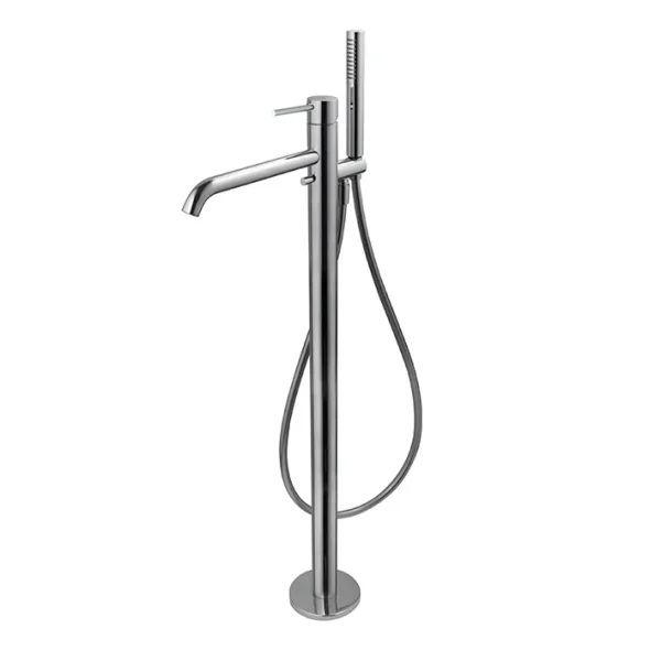 Vema Maira Floor Standing Bath Filler - Chrome