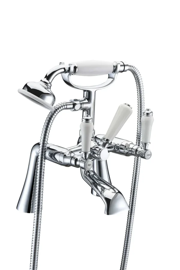 Novello Wavex Bath/Shower Mixer - Chrome