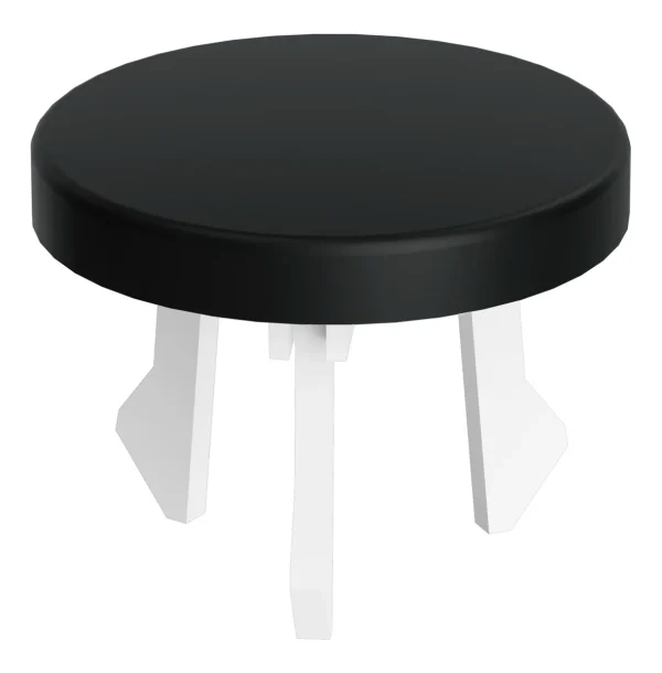 VitrA Basin Overflow Cover - Matt Black
