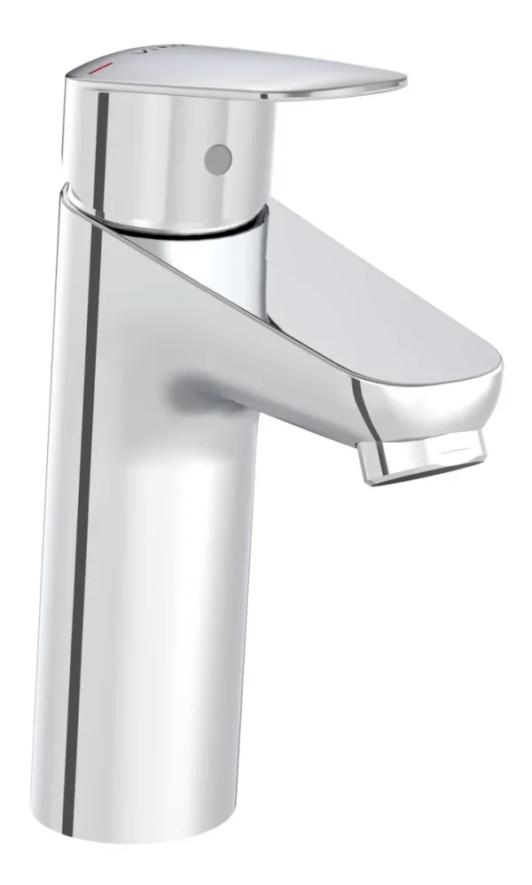 VitrA Flow Round Large Basin Mixer - Chrome