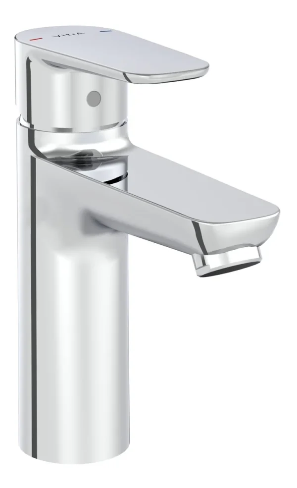 VitrA Flow Soft Large Basin Mixer - Chrome
