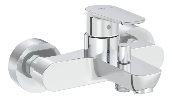 VitrA Flow Soft Wall Mounted Bath/Shower Mixer - Chrome