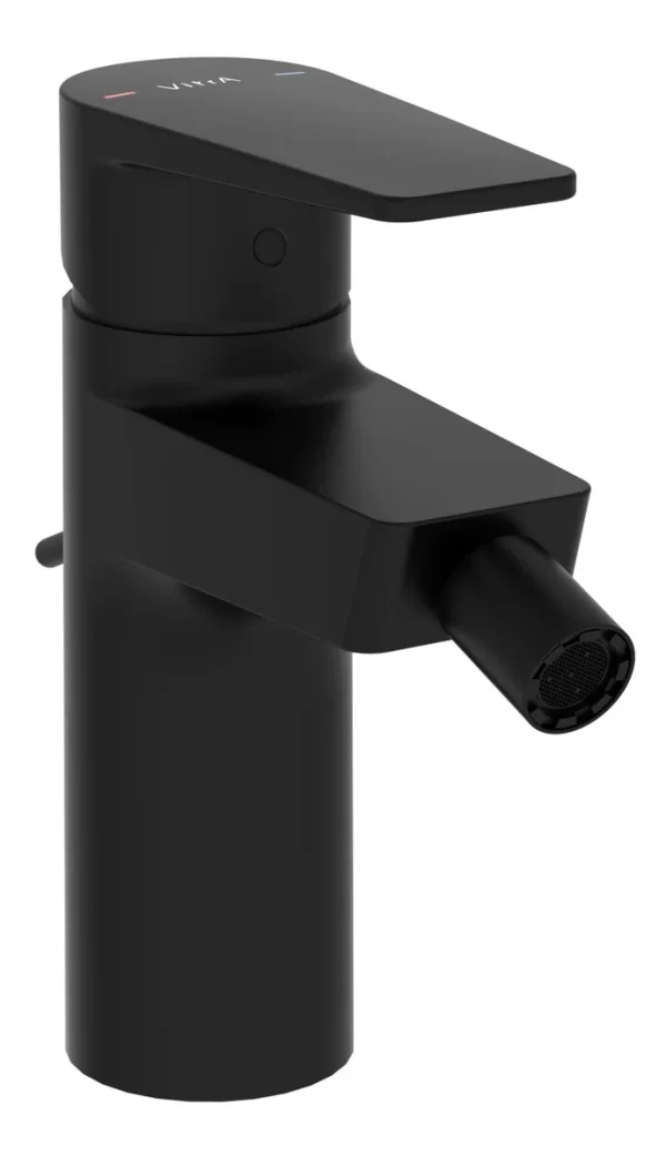 VitrA Flow Square Bidet Mixer - Matt Black