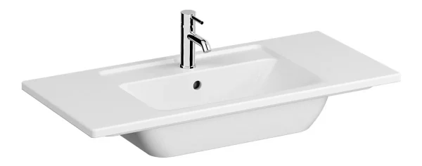 VitrA Integra 1000x465mm 1TH Vanity Basin w/Overflow - White